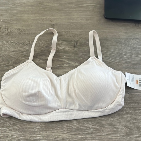 On Gossmer Dot Micro Lounge Bralette Mauve Chalk Size Small - Picture 1 of 4